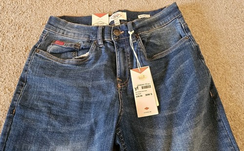 New-Lee Cooper Jeans Men's W30" L30" Relaxed Fit Straight Leg Blue British Denim - Picture 6 of 13