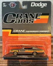 M2 Machines Crane Cams 1966 Dodge Charger Hemi Auto Drivers R124, BNIP