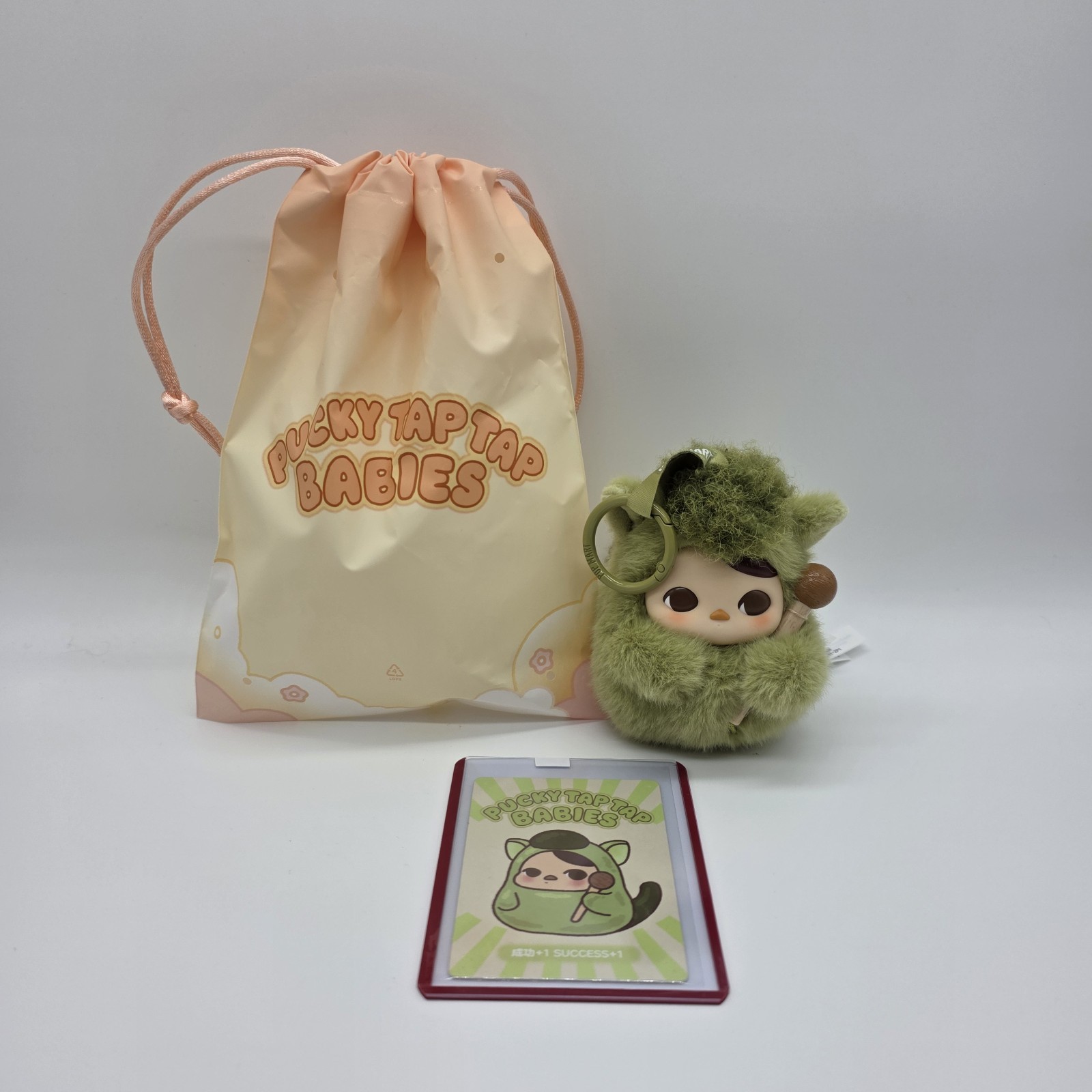 PUCKY Tap Tap Babies Series Blind Box Figure Success+1(hidden) Plush Pendant