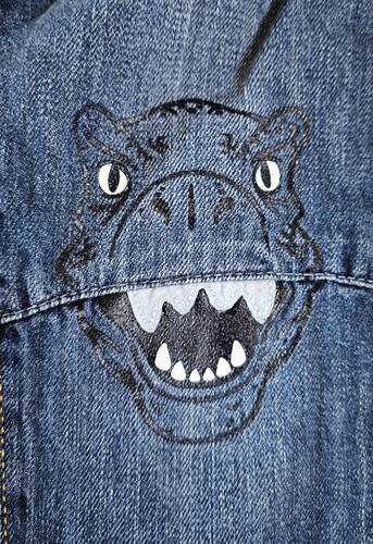 Lot Of 5 Gap Boy's Size 4 Denim and Cotton Blend Pants & Jeans ~ Dinosaur Jeans - Picture 11 of 22
