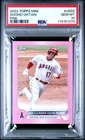 Shohei Ohtani /25 Pink 100 HRs PSA 10 Mini 2022 Topps Los Angeles Angels