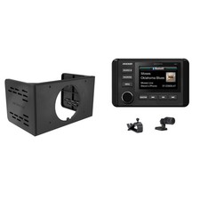 Kicker 51KMC4 Weather-Resistant Gauge-Style Media Center With Bluetooth  SPX...
