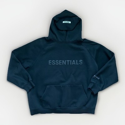 Fear of God Essentials 3M Logo Pullover Hoodie SS21 XL Black - Mint Jacket Shirt