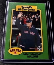 SAM MALONE TED DANSON CHEERS ACEO CARD MY ORIGINAL DESIGN AI IMAGE