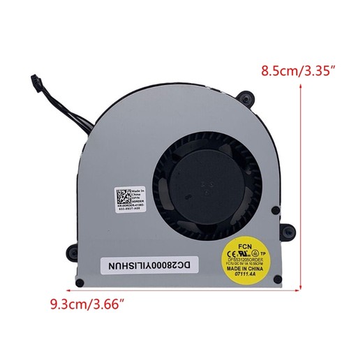 Durability CPU Cooler Fan for M17X R3 R4 Laptop Fan Heat Sink - Afbeelding 6 van 6