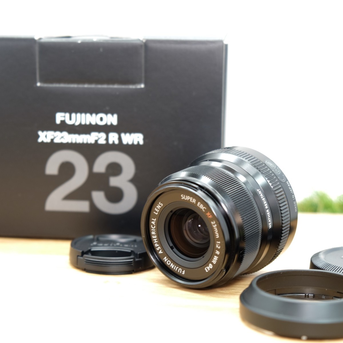FUJIFILM XF 23mm F2 R WR Black X Mount Fuji Fujinon W/ Box Japan