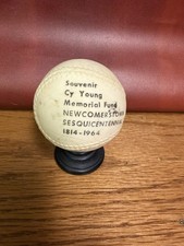 Old Baseball 1964 Cy Young Memorial Fund Old Ball Newcomerstown OH