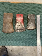 Lot of 3 Hatchet Axe Heads Unmarked Camp Axe Solid Working Or Project Tools