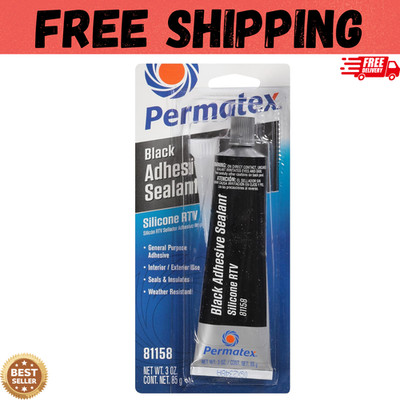 Permatex  Ultra Black  Maximum Oil Resistance RTV Silicone Gasket Maker 3 oz