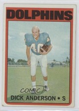 1972 Topps Dick Anderson #98 0f4