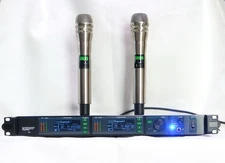 Professional KSM8 Silver Wireless Microphone System AD4D Receiver LED ADX2 Hand