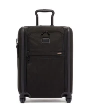 New Tumi Alpha 3 Continental Expandable 4 Wheel Carry-On - 117162-1041, Black