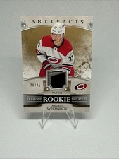 2019-20 Upper Deck Artifacts Year One Rookie Sweaters Andrei Svechnikov /50 Rc