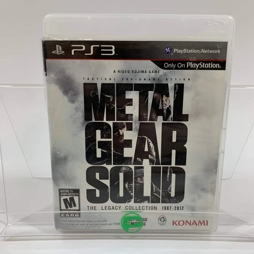 Metal Gear Solid: The Legacy Collection (Sony PlayStation 3 PS3, 2013)