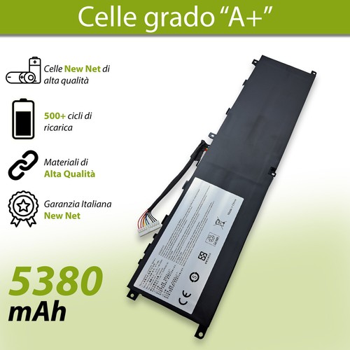 Batteria compatibile con MSI P65 Creator 8RE-010DE 15,2V 80,25Wh - Photo 4/6