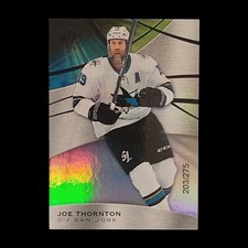 2019-20 UD Sp Game Used Joe Thornton Foil /275 San Jose Sharks