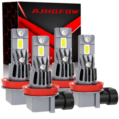 For Chevy Uplander 2005- 2007 2008 Front LED Headlight High Low Bulbs Kit Combo