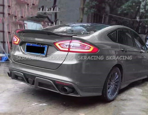 For Ford Mondeo Fusion 2013-2020 Gloss Black Rear Trunk Lip Spoiler Wing Bodykit - Picture 2 of 15