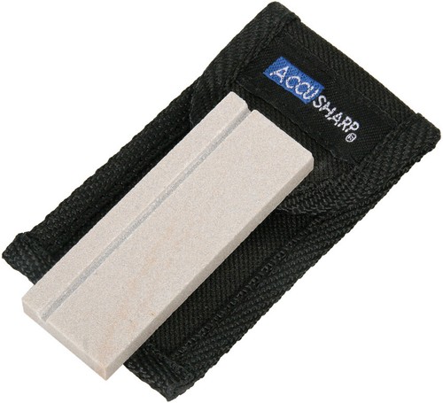 AccuSharp Natural Arkansas White 3" Knife Sharpening Pocket Stone 024C - Picture 1 of 3