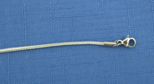 NEU Set-2 Damen Schmuck Halsketten Silber große Trapez & Träne Anhänger - Bild 15 von 15