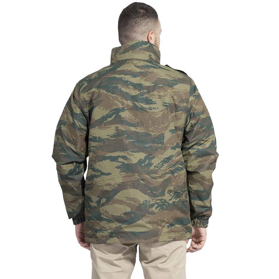 PENTAGON GEN V3.0 Greek military lizard camo jacket army waterproof warm winter - Image 4 of 4