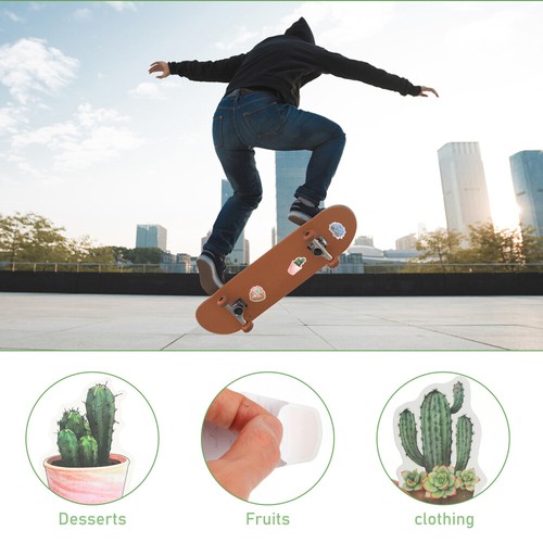5 Pack Waterproof Sticker Pretty Cartoon Plants Self-adhesive Stickers - 第 12/12 張圖片