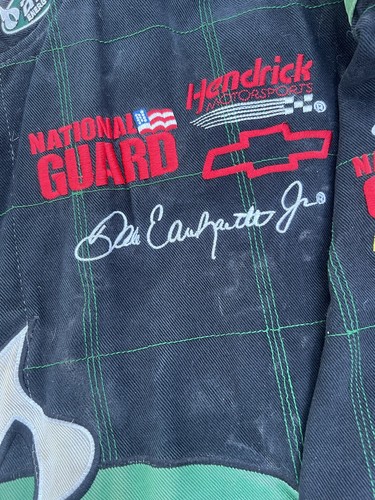 NASCAR Dale Earnhardt Jacket Jr NATION AMP Energy Racing Coat Mens 3XL Patches - Picture 7 of 10