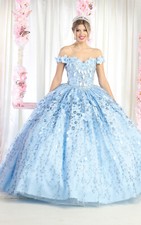 Womens Dresses For Quince Party Long Sweetheart Off Shoulder Ball Gown Plus Size