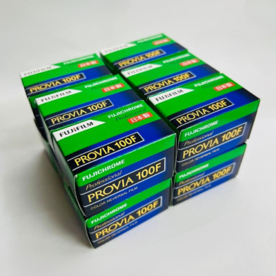 FUJIFILM PROVIA 100F 35mm RDPIII Reversal Film 36 Exposures - 3/5/10 Rolls Set