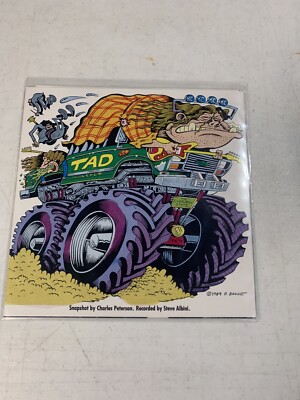 Limited Edition Rare Green Vinyl 45 Tad Cooking with Gas/Loser 1989 Sub Pop