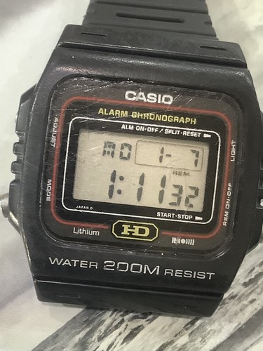 CASIO DW 260 Mod. 690 " HEAVY DUTY " JAPAN Años 80!!! NEW BAND CASIO (VER FOTOS) - Picture 2 of 9