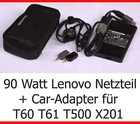 Alimentateur Kfzadapter Lenovo 41R0139 THINKPAD T60 T61 X60 X201 16/19/20V #