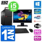 PC tour LENOVO M700 Bildschirm 19 " Intel i5-6500 RAM 8Go SSD 960Go Windows 10