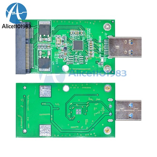 Adaptateur de données adaptateur de données adaptateur disque dur USB 3.0 vers mSATA SSD mini PCIE - Photo 13/22
