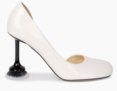 靴 LOEWE Loewe - Pebble Soft Dough Leather Mule, 45mm | Mitchell Stores