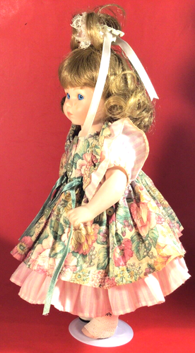 Vincent J DeFilippo Porcelain Doll Leg Cast Crying Vintage 1991 - Picture 9 of 13