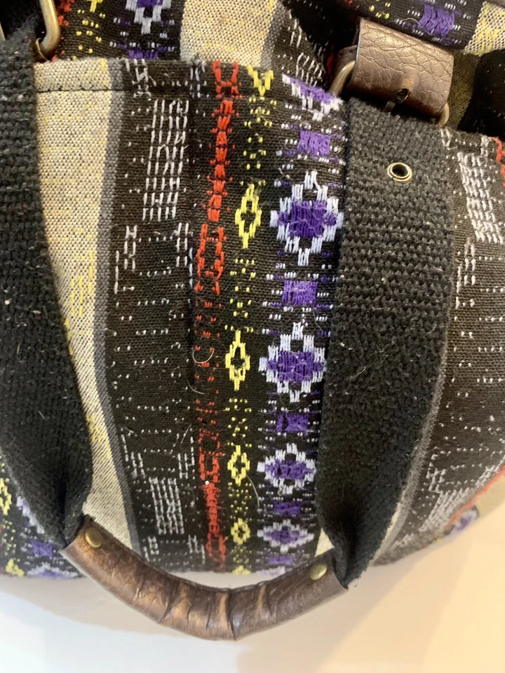 Forever 21 Bolso de Mano Mujeres Estilo Suroeste Cartera Bolso de Hombro Hebillas Foto 2 de 4