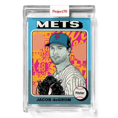 2021 TOPPS PROJECT70 #888 Jacob deGRom By Morning Breath