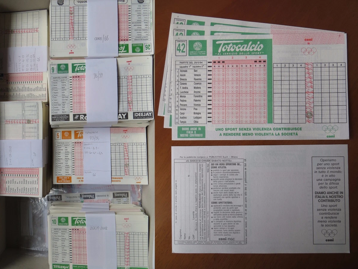 Schedina Totocalcio Concorso n°34 del 13-04-1980 – Come Foto [AF1] – IL