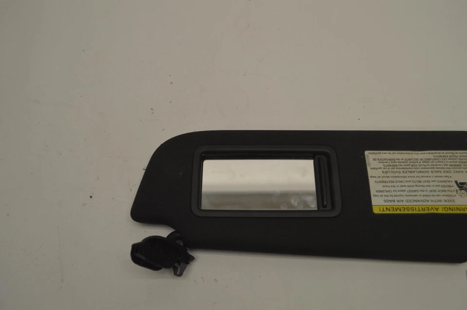 AUDI S6 2013-2017 TECHO DERECHO PASAJERO PARASOL PARASOL TELA NEGRA OEM Foto 2 de 4