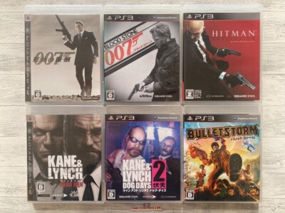 SONY PS3 007 Quantum Of Solace & Bloodstone & Hitman & Kane & Lynch Bullet Storm