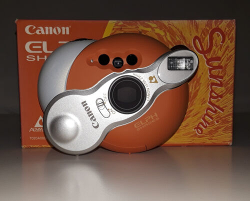 Canon Elph Shades Sunshine 35 mm Kamera BRANDNEU!) - Bild 1 von 6