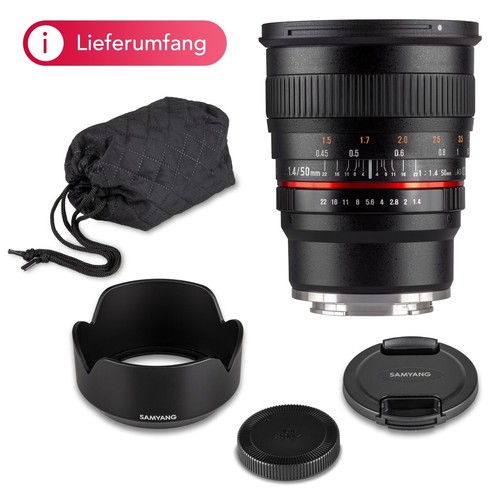Samyang MF 50 mm F1,4 Sony E - Bild 7 von 7