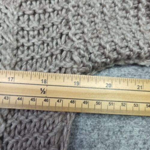 Drykorn Alpaka Wolle Coatigan Gr. M D-38 grau schwere Strickjacke Bindepullover - Bild 10 von 13