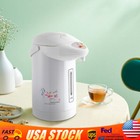 Electric Kettle And Hot Water Dispenser Stainless Steel 3.8 L 128.5Oz White