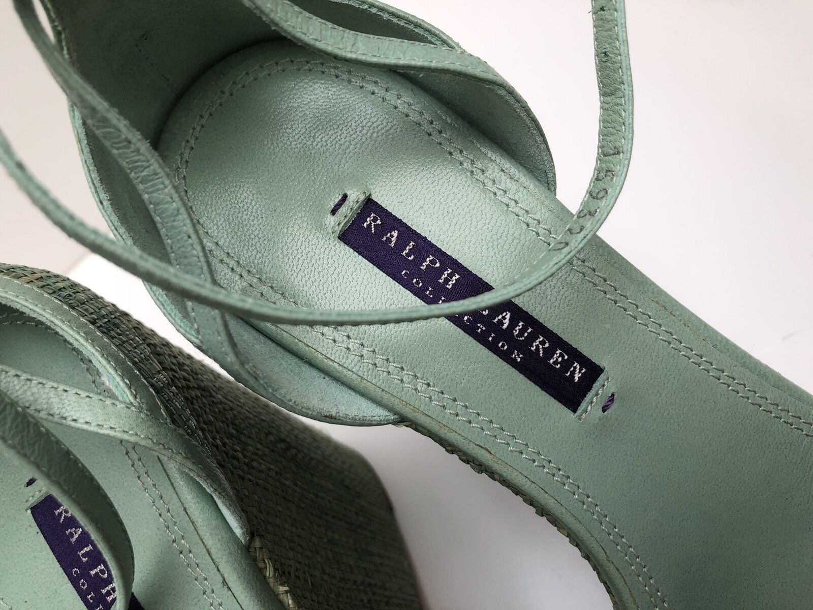 Ralph Lauren eriana Alpargatas Sandalia Tacones Tacones Tacones Altos-verde Reino Unido 6.5 PVP Nuevo 8f130b Ralph Lauren eriana Alpargatas Sandalia Tacones Tacones Tacones Altos-verde Reino Unido 6.5 PVP Nuevo 8f130b