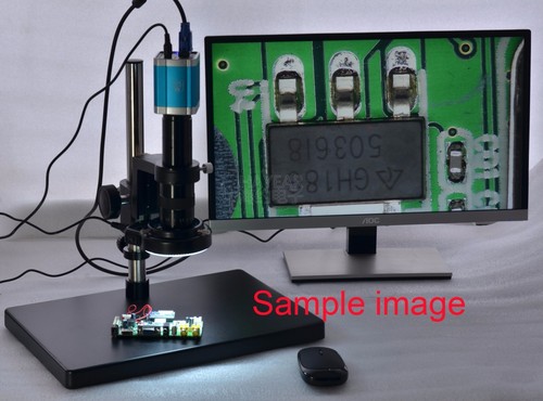 180x Industriemikroskop Digital CCD Kamera Objektiv C-Mount Objektiv Zoom Objektiv - Bild 5 von 7