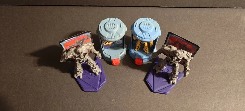 Burger King Toys 2007; Michael Bay Transformers; Lote de 4; Usado Foto 2 de 2