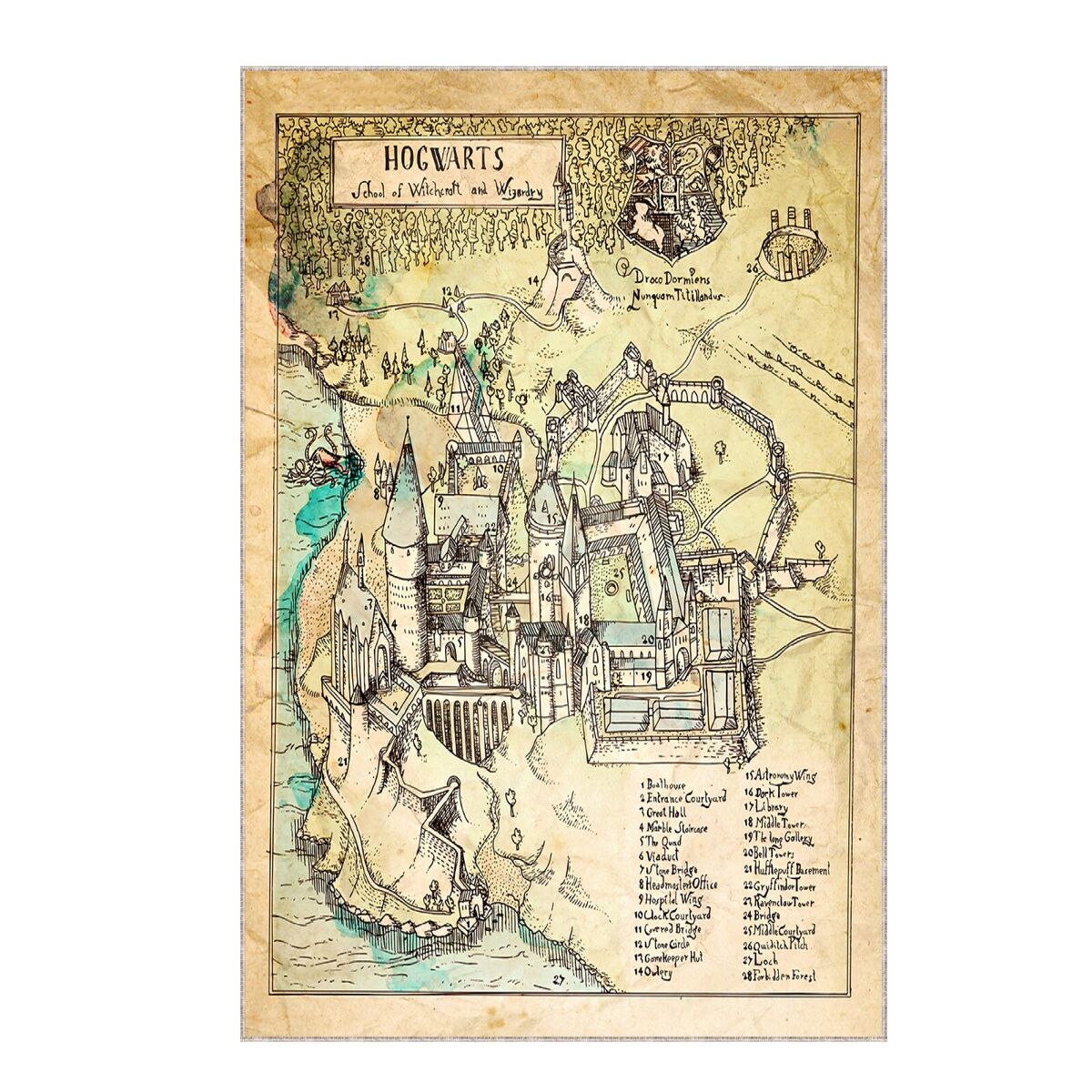 Hogwarts Legacy Map