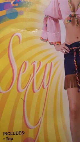 NEW Sexy Hippie Chickie Adult Costume lot#115 - Bild 11 von 12